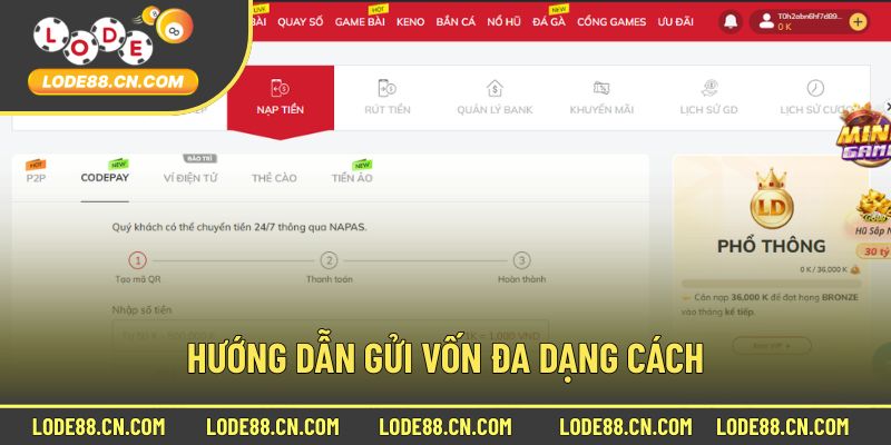 Chi tiết từng quy trình bổ sung vốn