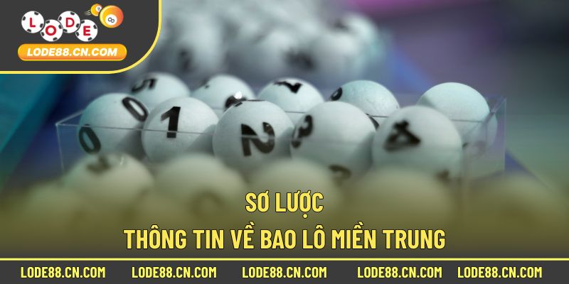 Sơ lược thông tin về bao lô miền Trung