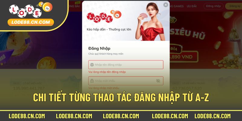 Cách thao tác truy cập cụ thể, dễ hiểu